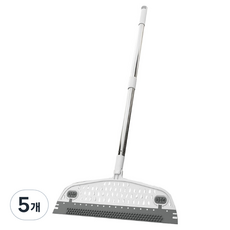 라델리 완전밀착 실리콘 빗자루 스퀴지 그레이, 5개