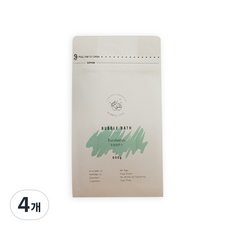 버블츄 버블바스 거품 입욕제 유칼립투스, 600g, 4개