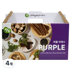 참든 퍼플 야채수 20p, 4개, 2L