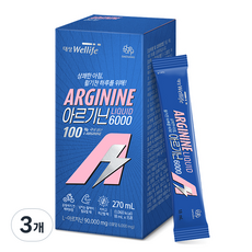 대상라이프사이언스 마이뉴트리션 아르기닌 6000 15p, 270ml, 3개