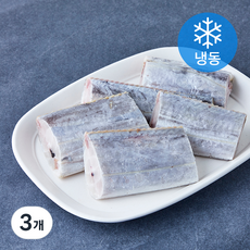 비비수산 두툼한 손질 갈치 특대 (냉동), 3개, 600g