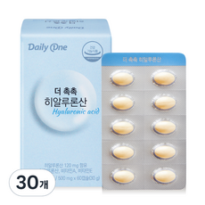 데일리원 더 촉촉 히알루론산 30g, 60정, 30개