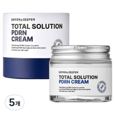 디퍼앤디퍼 토탈솔루션 피디알엔 크림, 70g, 5개