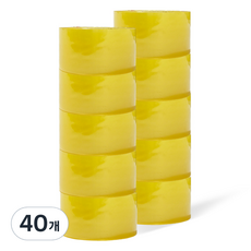 BEARPAW 輕包裝 封箱膠帶 48mm x 80m, 透明, 40個