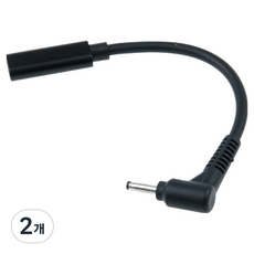 Coms Type-C轉DC 3.0x1.1 轉換筆電PD轉接頭 15cm, 2個