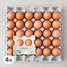 청송농장 무항생제 인증 특란 1800g, 30구, 4개