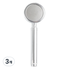 초강력 알루미늄 샤워헤드, 3개, 그레이