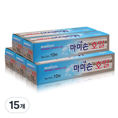 마미손 프리미엄 쿠킹호일, 10m, 15개