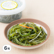 반찬천국 미역줄기 볶음, 230g, 6개
