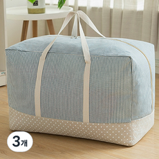 스프라이트 패브릭 빅수납함, 블루, 3개