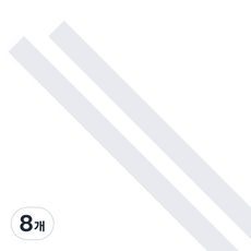 OON 열 수축 튜브 케이블 투명 50mm x 1m, 8개