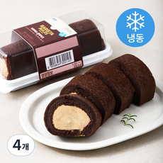 매일 데르뜨 by 바리스타룰스 티라미수 롤케이크 (냉동), 105g, 4개