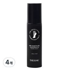 더싹 셀프 풋케어 쿨링 스프레이, 4개, 1개입