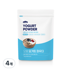 오붐 요거트 파우더, 1kg, 1개입, 4개