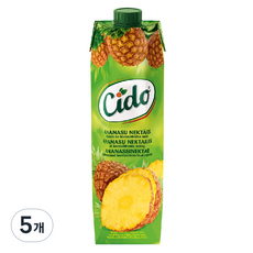 鳳梨濃縮果汁, 5個, 1L