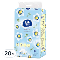 빈다 울트라 소프트 미용티슈 2겹, 150개입, 20개