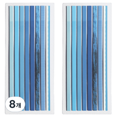 비온뒤 롱 인덱스스티커 스위밍 풀 투명, 8개, 160개입