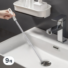 올릭 세면대 싱크대 배수구 청소솔, 9개