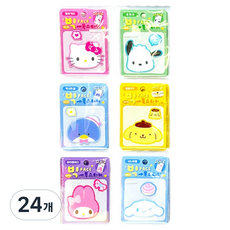 산리오 캐릭터즈 NEW 빅페이스 에폭스티커, 랜덤발송, 24개