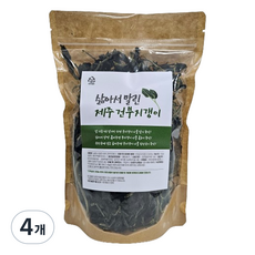 도담들 삶아서 말린 제주 건부지갱이, 100g, 4개