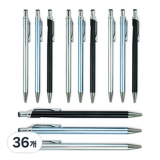 미소로 1000 메탈샤프2 3024 9 x 150 mm 랜덤 발송, 0.5mm, 36개