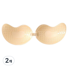 超薄隱形內衣 膚色 C罩杯, 2個