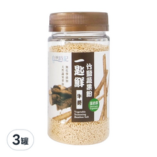 Nature Time 自然時記 一匙鮮 竹鹽蔬果粉 牛蒡, 120g, 3罐