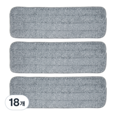 comet 噴霧拖把替換用超細纖維拖布, 18個