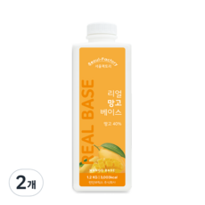 SeoulFactory 真實芒果基底, 1.2kg, 2個