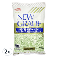 New Grade 迷你樹薯西米珍珠 綠色, 2個, 400g, 1入