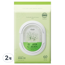 CLA CLA 高濃縮香氛烘衣紙 花園香, 2個, 60入