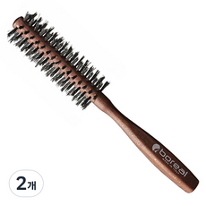 보레알 트레디셔널 우드 롤브러쉬 모 1호, 2개, 혼합색상