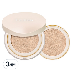 THe SaeM 得鮮 完美遮瑕氣墊粉餅 新版 0.5 冰冷米色 正裝 12g+替換裝 12g組, 3套, 原裝產品+筆芯