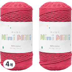 Yarna 迷你細密針織紗, 729草莓