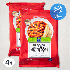 면사랑 바삭만두 쌀떡볶이 (냉동), 690g, 4개