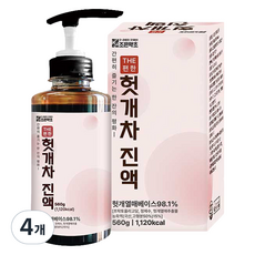 joeunyakcho 更輕鬆 枳椇茶濃縮液, 4個, 560g