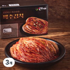 알찬마루 배추김치, 5kg, 3개