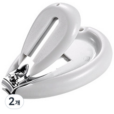 The Living 嬰幼兒專用指甲剪, 2個, 灰色