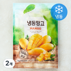 망고 (냉동), 2개, 1kg