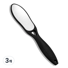 바디공식 양면 풋파일 발 각질 제거기, 3개, 1개입