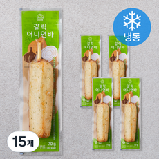 장우손부산어묵 갈릭 어니언바 (냉동), 70g, 15개