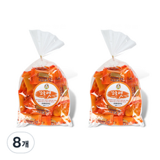 濟州Chammadang橘子太妃糖, 150g, 8個