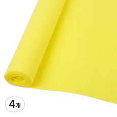 MaDaKkuMi 皺紋紙 揉紋紙 39 螢光黃 50 x 250 cm, 4個, 1色