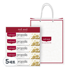 레드씰 프로폴리스 치약 100g x 5p 선물세트, 5세트 5세트