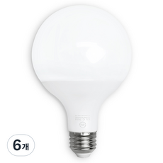 DOOYOUNG LED 長型球泡燈, 6個, 白光