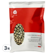 한드레 완두콩, 4kg, 3개