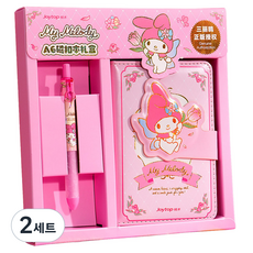 Joytop 悅木 三麗鷗手帳 + 原子筆文具套組 20.6 x 20.2 cm, 美樂蒂, 2套