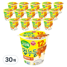 오뚜기컵누들 고단백 매콤로제맛 48g, 30개