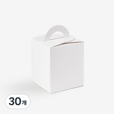 hello moris 圓形手提盒 1號, 30個, 白色