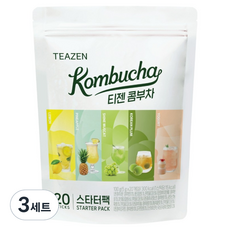티젠 콤부차 스타터팩, 5g, 20개입, 3개